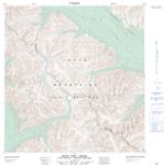 095E12 - BEAR PASS CREEK - Topographic Map