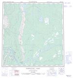 095G - SIBBESTON LAKE - Topographic Map
