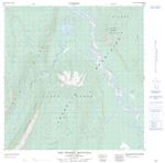 095G04 - THE TWISTED MOUNTAIN - Topographic Map