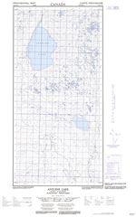 095H12E - ANTOINE LAKE - Topographic Map