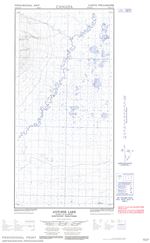 095H12W - ANTOINE LAKE - Topographic Map