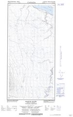 095H13W - MARTIN RIVER - Topographic Map