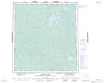 095I - BULMER LAKE - Topographic Map