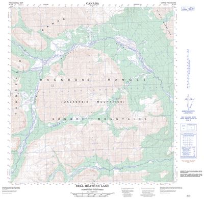 095K05 - BELL HEATHER LAKE - Topographic Map