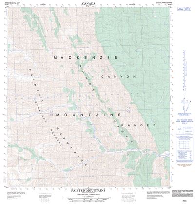 095N04 - PAINTED MOUNTAINS - Topographic Map