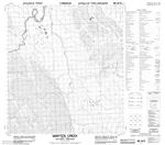 095N05 - MARTEN CREEK - Topographic Map