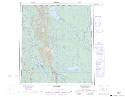 095O - WRIGLEY - Topographic Map