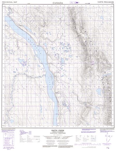 095O03 - SMITH CREEK - Topographic Map