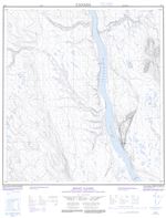095O05 - MOUNT GAUDET - Topographic Map
