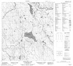 095O10 - NOTHAYKAY LAKE - Topographic Map