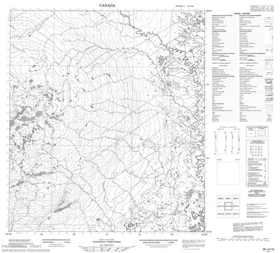 095O16 - NO TITLE - Topographic Map