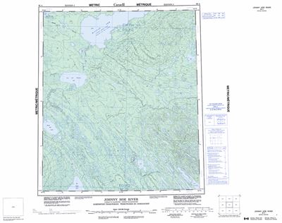 096A - JOHNNY HOE RIVER - Topographic Map