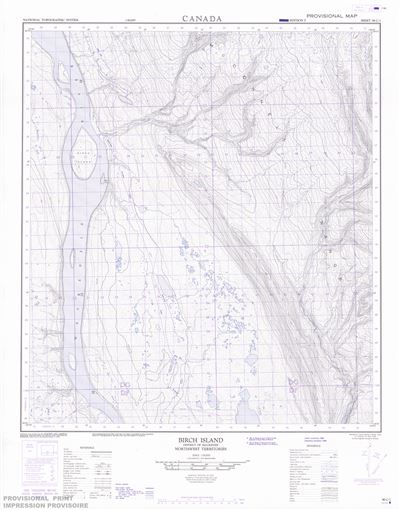 096C01 - BIRCH ISLAND - Topographic Map