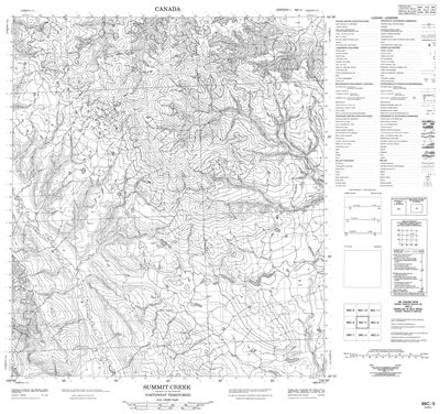 096C05 - SUMMIT CREEK - Topographic Map