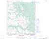 096D - CARCAJOU CANYON - Topographic Map