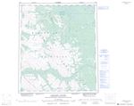 096D - CARCAJOU CANYON - Topographic Map