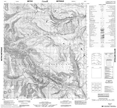 096D07 - NO TITLE - Topographic Map