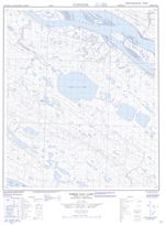 096E02 - THREE DAY LAKE - Topographic Map