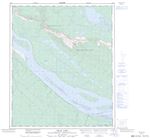 096E06 - OSCAR LAKE - Topographic Map