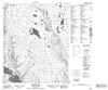096E09 - MEDZIH LAKE - Topographic Map