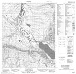 096E10 - DILLON CREEK - Topographic Map