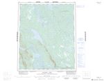 096F - MAHONY LAKE - Topographic Map