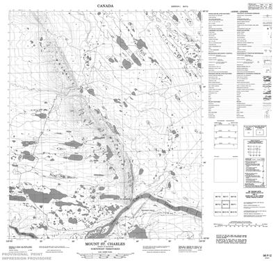 096F02 - MOUNT ST. CHARLES - Topographic Map