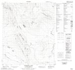 096F04 - YAKELEYA LAKE - Topographic Map