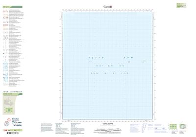 096G08 - LIONEL ISLAND - Topographic Map