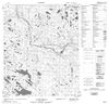 096L01 - LOUCHEUX LAKE - Topographic Map
