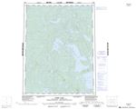 096M - AUBRY LAKE - Topographic Map