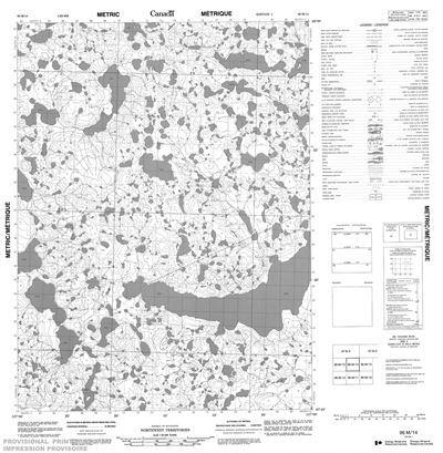 096M14 - NO TITLE - Topographic Map