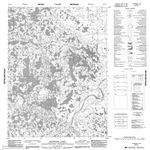 096O11 - STOPOVER LAKE - Topographic Map