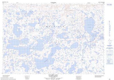 097C01 - BINAME LAKE - Topographic Map