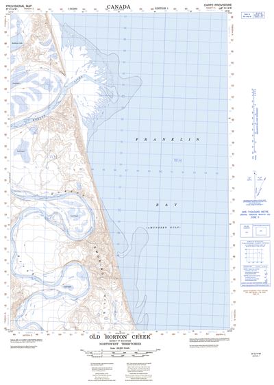 097C14W - OLD HORTON CREEK - Topographic Map