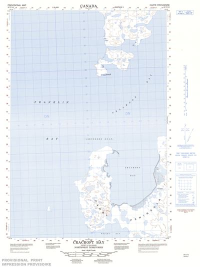 097C15 - CRACROFT BAY - Topographic Map
