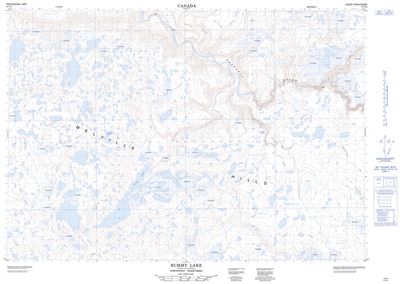 097D04 - RUMMY LAKE - Topographic Map