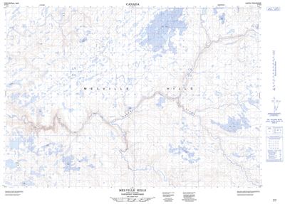 097D06 - MELVILLE HILLS - Topographic Map