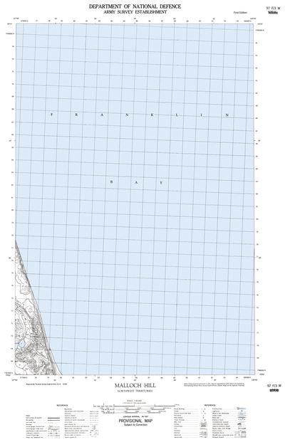 097F03W - MALLOCH HILL - Topographic Map