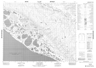 097G16 - CAPE CURRIE - Topographic Map