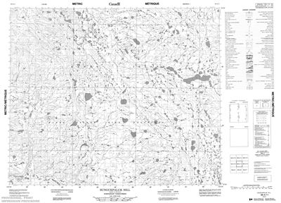 098A11 - SUNGUKPALUK HILL - Topographic Map