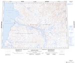 098D - BERNARD RIVER - Topographic Map