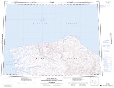 098E - CAPE M'CLURE - Topographic Map