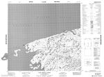 098F08 - CAPE PRINCE ALFRED - Topographic Map