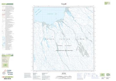 099A07 - HARDINGE BAY - Topographic Map