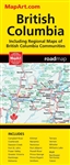 British Columbia Travel Road map. Includes regional maps of Campbell River, Cranbrook, Dawson Creek, Fort St. John, Fraser Valley, Greater Victoria, Kamloops, Kelowna, Kitimat, Nanaimo, Penticton, Port Alberni, Powell River, Prince George, Prince Rupert,