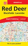 Red Deer & Area Travel Road map. Includes city maps of: Airdrie, Camrose, Cochrane, Drayton Valley, Drumheller, Innisfail, Irricana, Lacombe, Lloydminster, Olds, Ponoka, Red Deer, Rocky Mountain House, Stettler, Sylvan Lake, Wainwright and Wetaskiwin. The