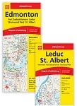 Edmonton & area road map. Includes communities of: Edmonton, Fort Saskatchewan, Leduc, Sherwood Park, and St. Albert. The map features parks, golf courses, points of interest, pools, schools, arenas and much more. Folded Maps have been the trusted standar