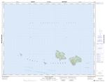 102I15 - SCOTT ISLANDS - Topographic Map