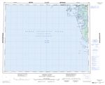 102P - QUEENS SOUND - Topographic Map